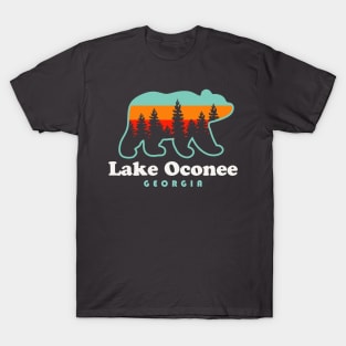 Lake Onocee Georgia Greensboro Eatonton Bear T-Shirt